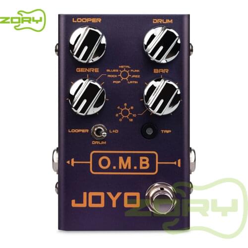 Joyo R-06 O.M.B LOOPER +drum mode Guitar Effects auto-align Count-In Guitar Parts Accessory Guitar Effects