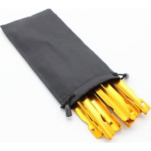 18cm Aluminium Alloy Camping Tent Stake Outdoor Tent Peg Tent Nail for Climbing Hiking Survival Tent Accessories