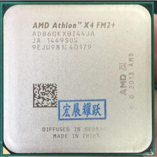 AMD PC computer Athlon X4 860K X860K FM2+ Quad-Core CPU 860 K 100% working properly Desktop Processor
