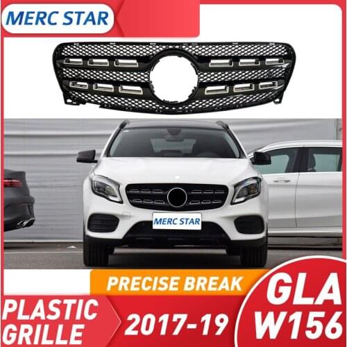 Parrilla para coche, Parrilla para GLA clase X156, GLA180, GLA200, GLA250, 2017-2019, OEM1568806400
