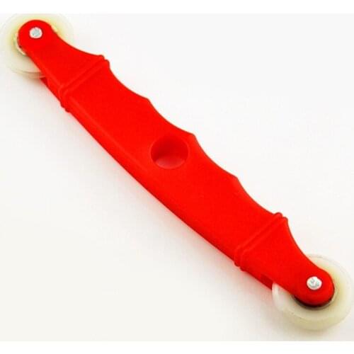 Plastic Handle Double-head Pressure Roller Screen Window Pressure Wheel Tool For Screen Window Rubber Strip Manual Pulley 1Piece
