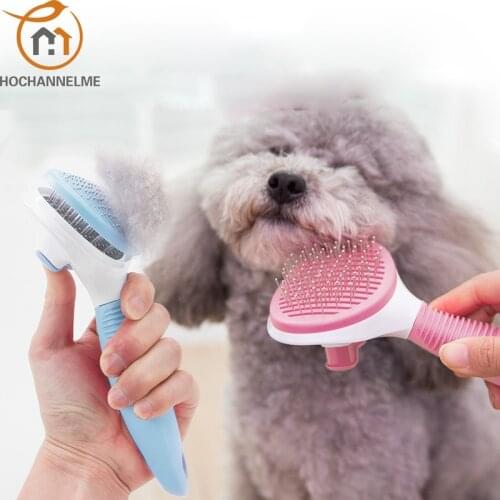 Dog Needle Combs Cat Comb Hair Removal Pet Trimmer Comb Pet Brush Cat Supplies