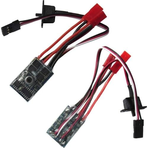 Rc ESC 10a Brushed Motor Speed Controller for 1/16 18 Rc Car Boat Tank