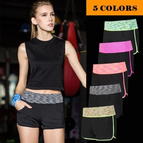 Yoga Shorts Women Yoga Shorts Womens Running Training High Elastic Tights Pantalones Cortos De Mujer