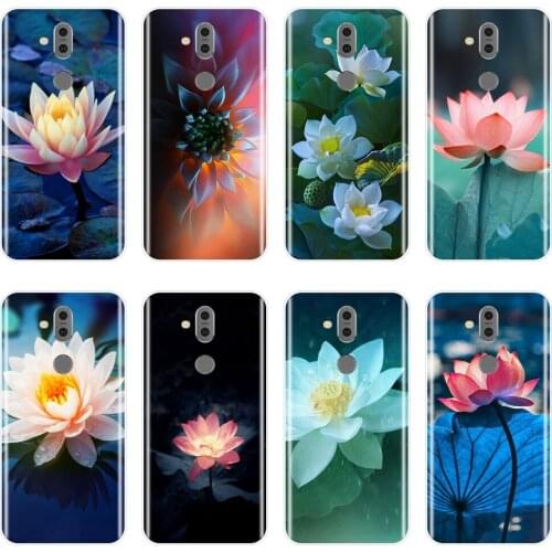 Pink Flower Floral Pretty Phone Case Silicone For Nokia 7.1 6.1 5.1 3.1 2.1 Soft Back Cover For Nokia 2.1 3.1 5.1 6.1 7.1 Plus