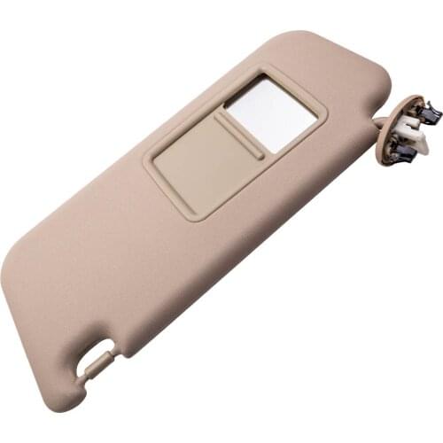Beige Left Driver Sun Visor for Toyota Rav4 2006 2007 2008 2009 74320-42501-A1