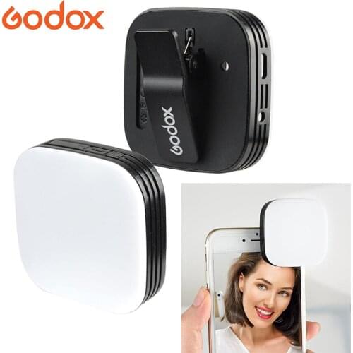 GODOX LEDM32 Smartphone Mini LED Light Portable Photography Lighting Selfie Enhancing Fill Light for Phones