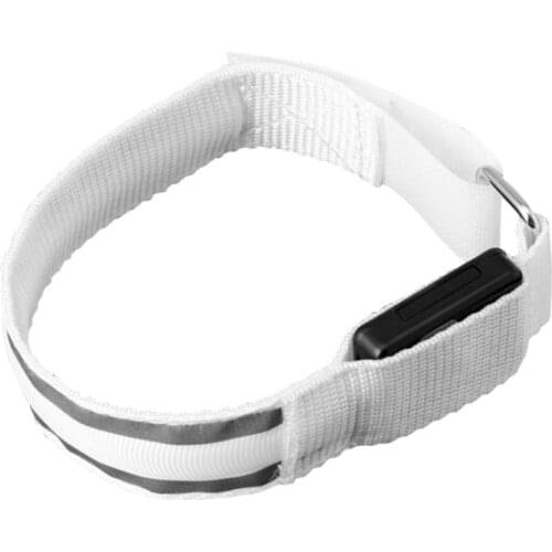 Reflective LED Light Armband Arm Strap Safety Belt For Night Cycling Running Q84C