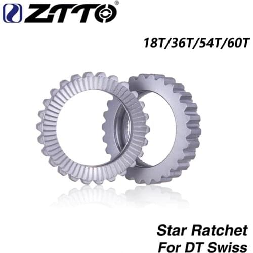 ZTTO Bicycle 54T Ratchet SL Hub Service Kit Star Ratchet 54 TEETH For DT 18T 36T Ratchet 60T MTB Road Bike Hub Gear Bike Part