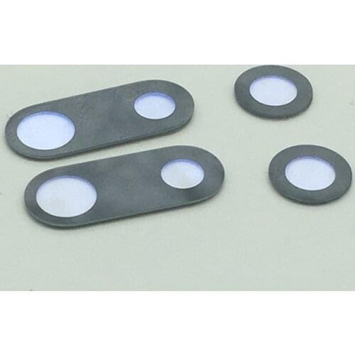 10pcs/lot Original for iPhone 8 Plus Camera Lens; Sapphire Crystal Single Camera Glass Cover Without Frame for iPhone 8