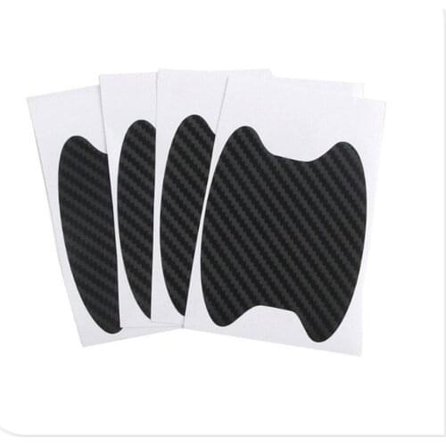 4Pcs/Set Car Door Sticker Carbon Fiber Scratches Resistant for Land 2.5 V6 found 3 V6 V8 RangeHSE SC Sports Rover version