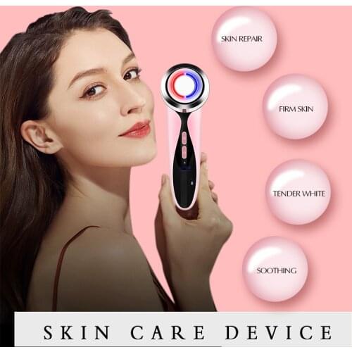 4 In1 RF EMS Beauty Instrument Women Face Skin Care Beauty Device LED Photon Light Therapy Facial Care Tool Face Lifting Tighten