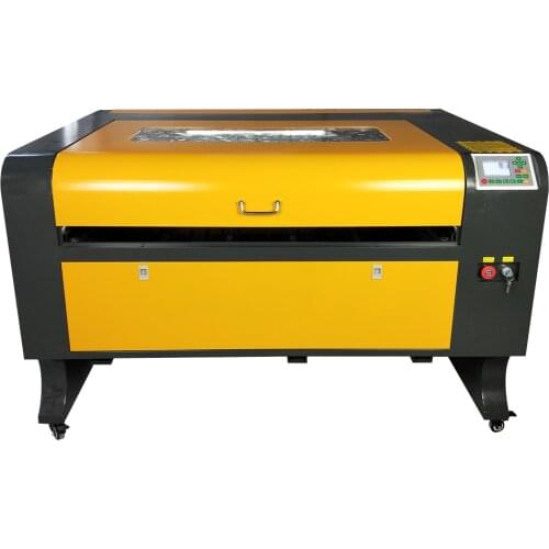 9060 and 6090 Laser engraver machine Reci W2 100w laser engraving can put long materials X and Y axis with PMI guide