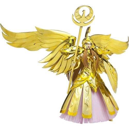 Bandai Holy Clothes Myth Ex Gold Saint Fighter Hand Made Model Toy Gold Athena 18cm