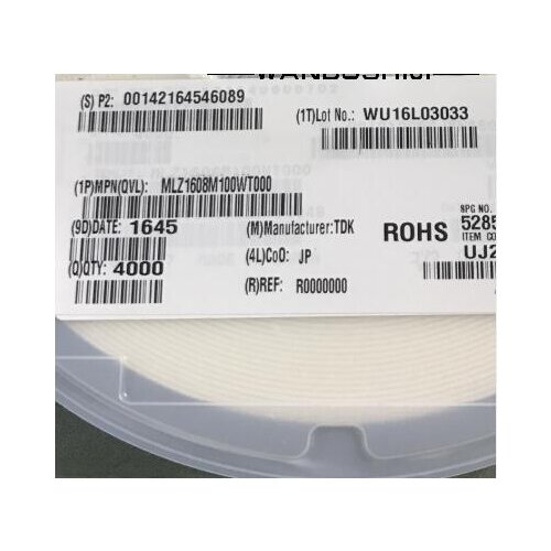 Free Shipping 500pcs/lot MLZ1608M100WT000 10UH 060 FIXED IND 10UH 250MA 1.05 OHM