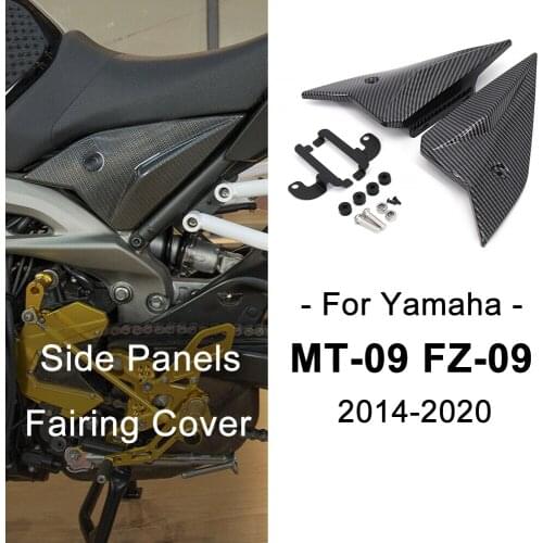 NEW Motorcycle For Yamaha MT09 MT 09 FZ09 FZ 09 2014-2020 2019 2018 2017 2016 2015 Side Panels Cover Fairing Cowling Plate Cover