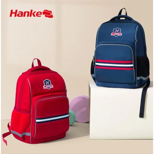 Hanke Noble Children Schoolbag Primary School Students Backpack A4 Book Bag Teeneager Boys Girls Satchel Ergonomic Design H6010