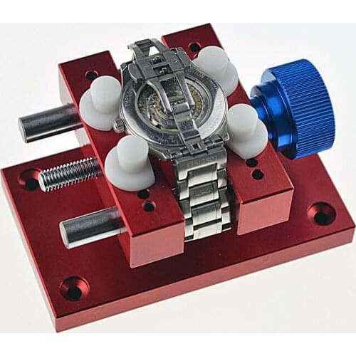 Professional/DIY Random Color Watch Repair Tool Watch Metal extra open seat clamp watch fixed open the table folder watch tool