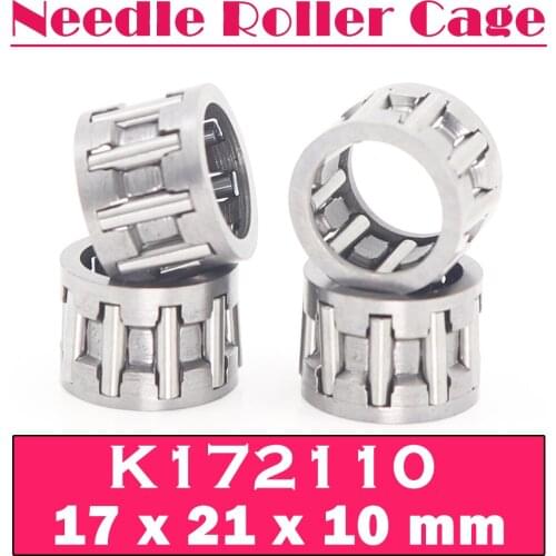 K172110 Bearing 10PCS 17*21*10 mm Radial Needle Roller Cage Assemblies K172110 29241/17 Bearings K17x21x10