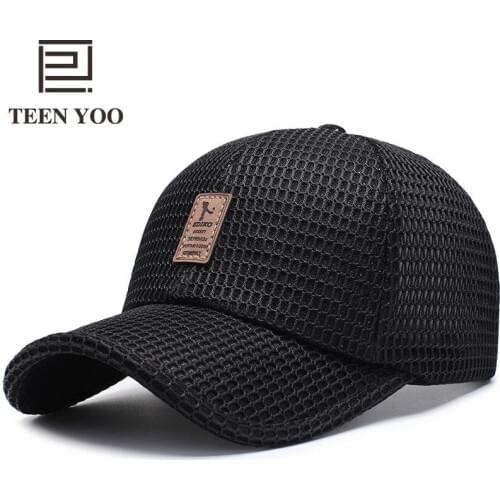 2019 Fashion Branded Baseball Caps Cotton Trucker Hat Mesh Fishing Hats Men Summer Gorras Hombre Hip Hop Girls Outdoor Sunhat