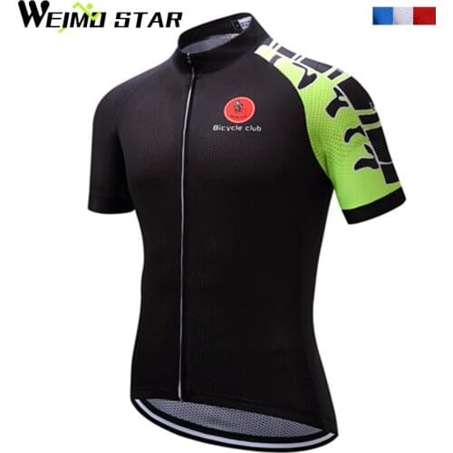 WEIMOSTAR Summer Mens Cycling Jersey MTB Bike Clothing Bicycle Wear Cycling Clothing Short Sleeve Maillot Riding Uniform