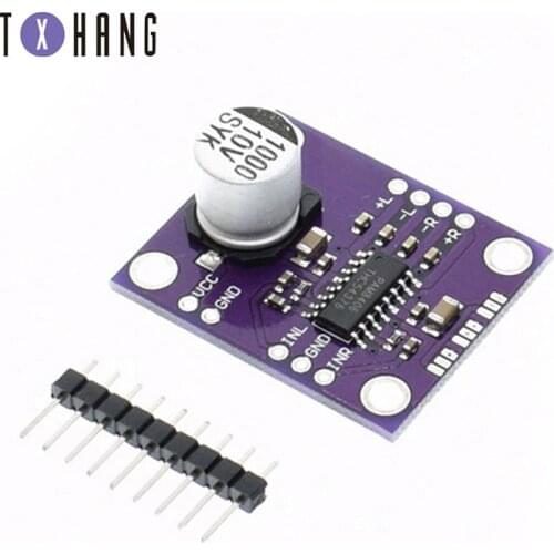 PAM8406 No interference stereo class D audio power amplifier module development board