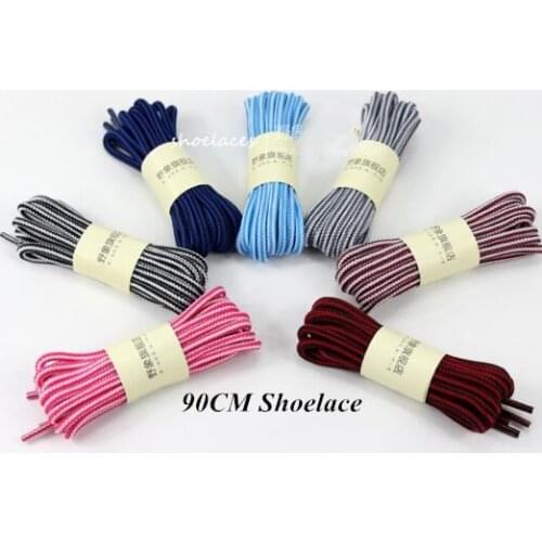 Fashion 90cm Round Boot Shoelaces Magnetic Shoelace Color Laces For Shoes Shoelace One Pair Free Shipping