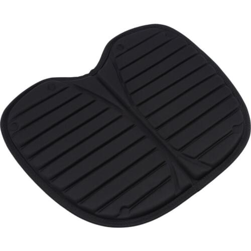 Kayak Soft Seat Cushion Pad Canoe Fishing Boat Comfortable EVA Cushion Seat Padded Black For Boat 37x32cm