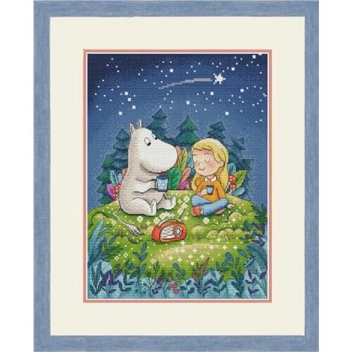 ZZ1776 DIY Homefun Cross Stitch Kit Packages Counted Cross-Stitching Kits New Pattern NOT PRINTED Cross stich Painting Set