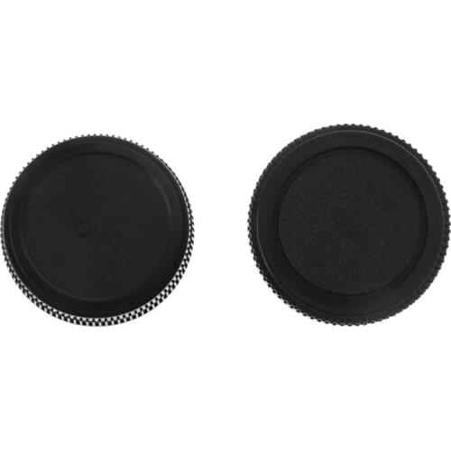 2021 New Rear Lens Body Cap Camera Cover Anti-dust Mount Protection Plastic Black for Olympus OM