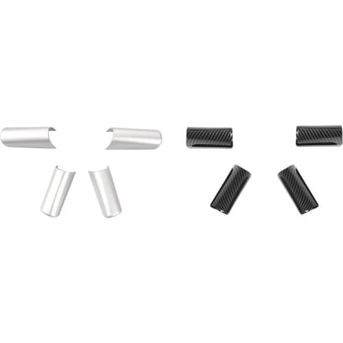 Car Interior Steering Wheel Cover Trim Decaration Sticker Accessories for 2007-2010 Jeep Wrangler JK JKU