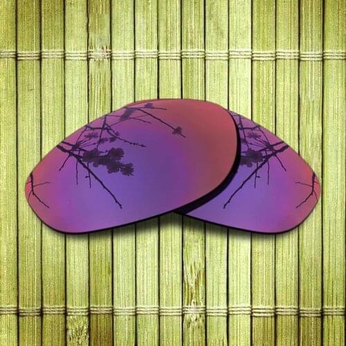 Polarized Replacement Lense For-Oakley Monster Dog Sunglasses Frame True Color Mirrored Coating - Midnight Sun Color Options