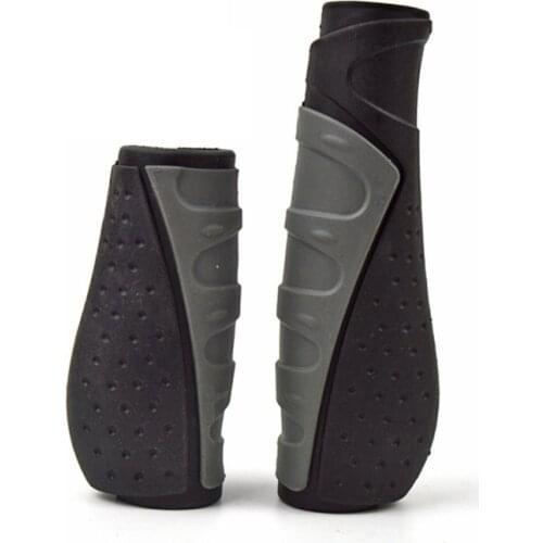 Bicycle grips mountain bike handle rubber handlebar MTB silicone road lightweight parts comfortable end length 13cm single