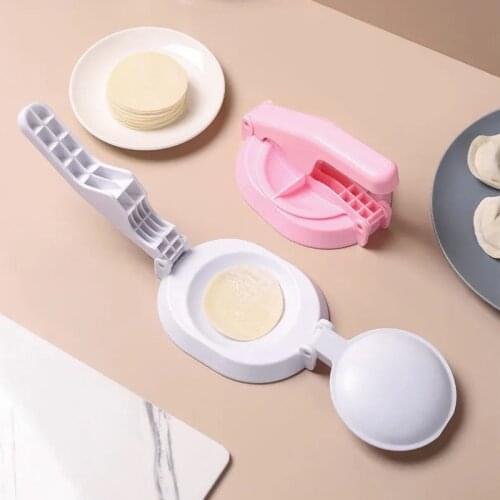 Manual Dumpling Skin Artifact Press Jiaozi Wrapper Mould Machine Skin Press Mold Dumpling Making Tool Baking Kitchen Gadgets