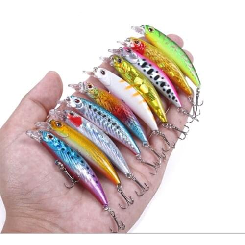 Minnow Wobbler Fishing Lure 6cm 4.5g Japan Jerkbait Perch Pesca Mini Sinking Wobblers Fishing Lures Hard Artificial Bait Fish