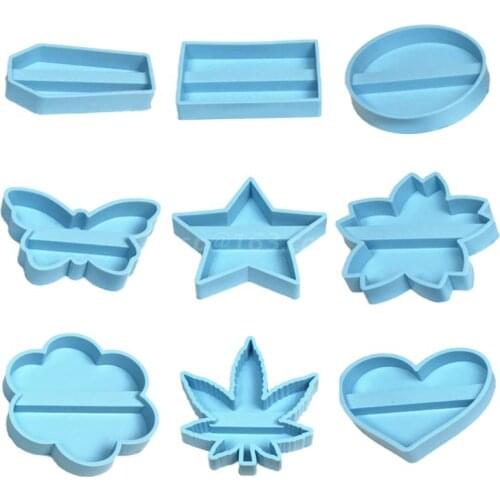 DIY Crafts Casting Tools Business Card Holder Epoxy Resin Mold Mobile Phone Stand Silicone Mould