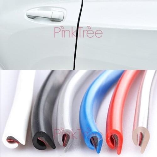 Door Sound Off Mute Rear Trunk Crash Barriers Stripes Car Accessories
