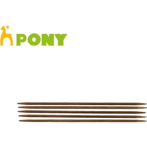 1 set Pony Bamboo 20 cm double ended knitting pins Knitting Needle