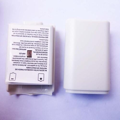 10Pcs Game Controller Battery Back Pack Case AA Battery Holder Back Cover Case Replacement for Xbox 360 Wireless Gamepad