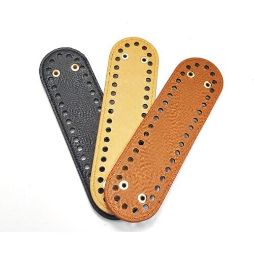 2pcs Handmade DIY 18cm 18*5cm Oval Rivet Replacement Bag Handbag Tray Bottom Knitting Accessories