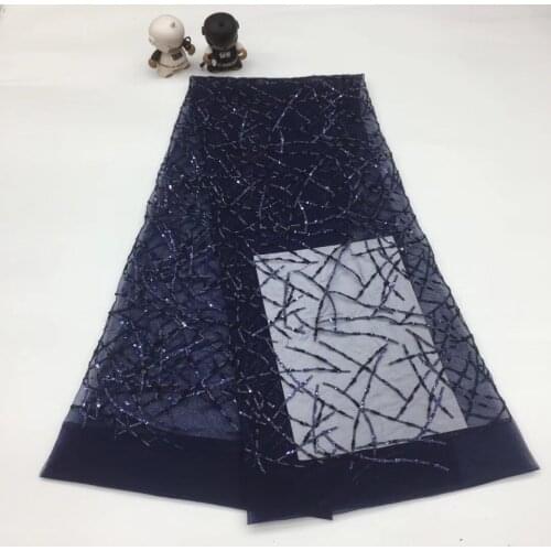 2020 African Lace High Quality French Lace Fabric With Sequins Green Color African Lace Fabric For Nigerian Wedding Dress XX3331