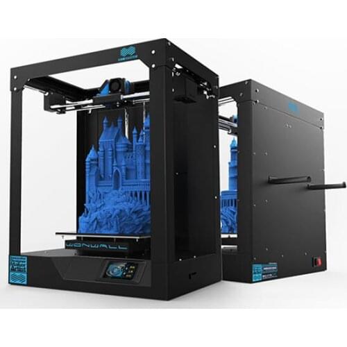 2017 3D printer, DIY 3D printer, all metal printer, high precision, large size, Break point continue wifi