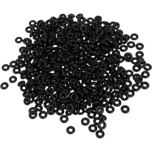 500Pcs Round Fishing Rig Rings Boilies Baits Ring O Rings Line Connector