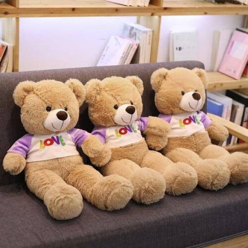 70 cm Stuffed Animal Teddy Bear Plush Toy Stuffed Animal Love Teddy Bear Bed Toy For Childrens Gift