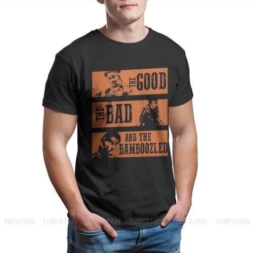 Apex Legends Shooter Battle Royale Game The Good The Bad and The Bamboozled Tshirt Clothes Cool Design Cotton Men T Shirt