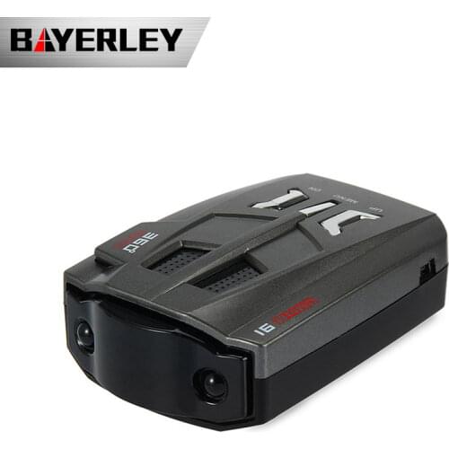 V912V Car Radar Detector 16 Band Voice Alert Anti Speed Radar Signal Detection LED Display 360 Degrees Car Speed Testing System