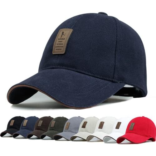 New 1Piece Baseball Cap Mens Adjustable Cap Casual leisure hats Solid Color Fashion Snapback Summer Fall hat 9 Colors YSM03