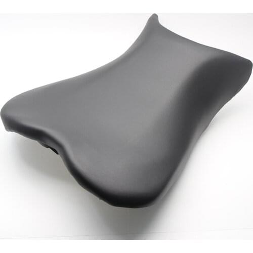 Black Front Seat Motorcycle Front Driver Rider Seat Cushion For SUZUKI GSXR600/750 2006-2007