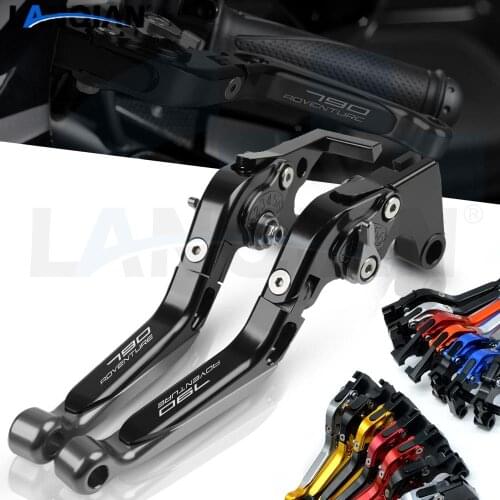 For 790 Adventure/R Motorcycle Adjustable Extendable Foldable Brake Clutch Levers 790 Adventure 790 Adventure R 2019 2020