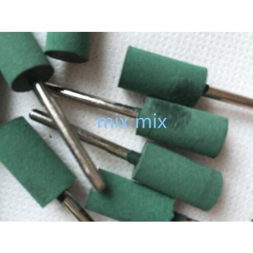 Fixmee 10pcs 10mm Rubber Polishing Grinding Head Mounted Points & Blue 3mm/1/8" Shank